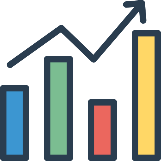 Analytics Dinosoft Lineal Color Icon