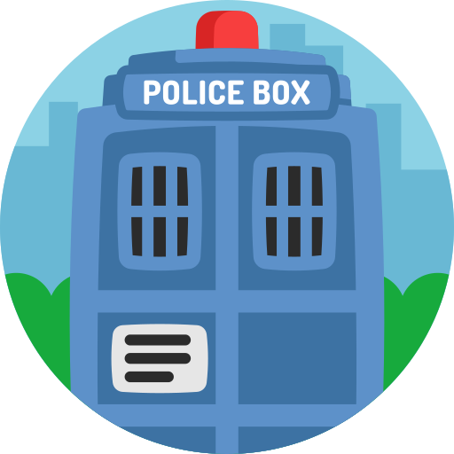 Police box icono gratis