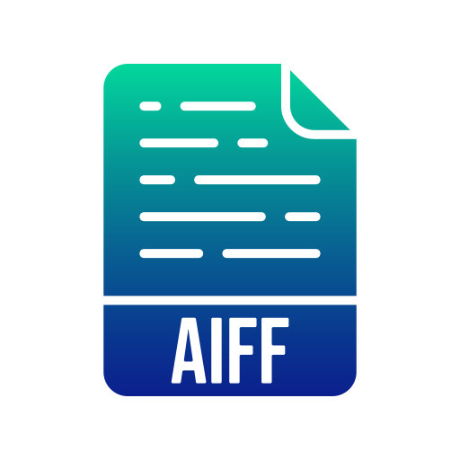 aiff icono gratis