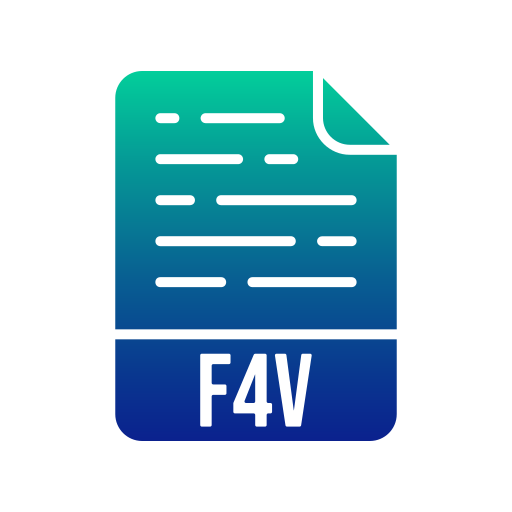 f4v icono gratis