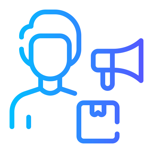 hombre de influencia icono gratis