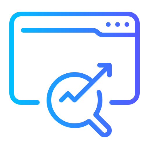 tendencias del mercado icono gratis