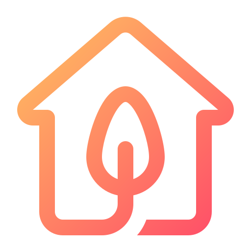 casa ecológica icono gratis