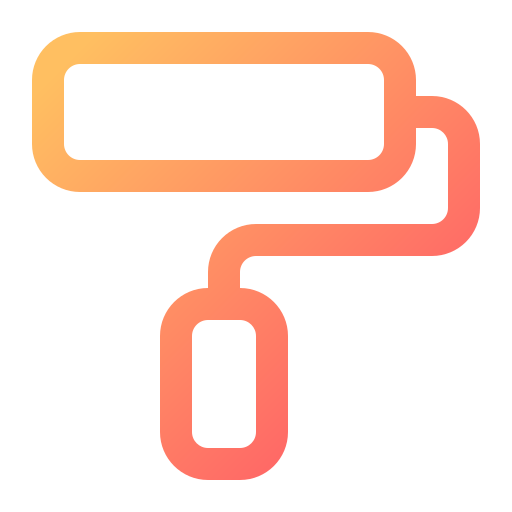 Paint roller free icon