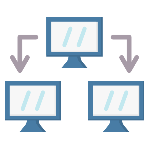 compartir datos icono gratis