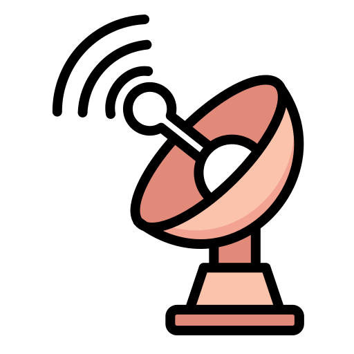 Satellite dish free icon Satellite dish free icon