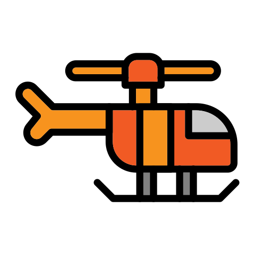 helicóptero icono gratis