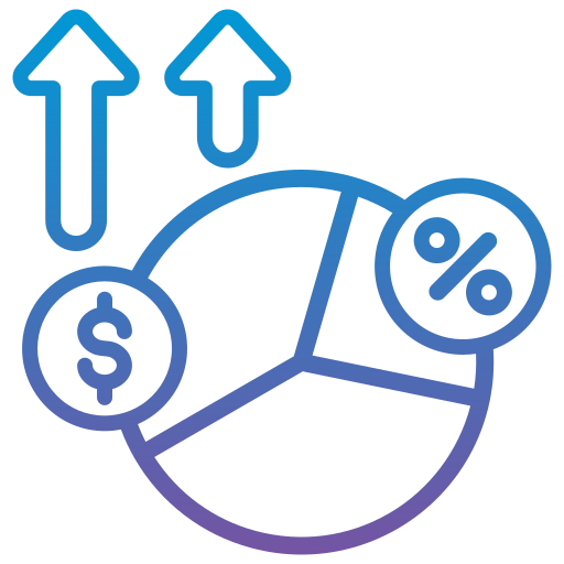 gráfico circular icono gratis