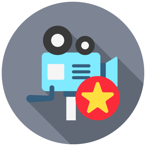 estrella de cine icono gratis