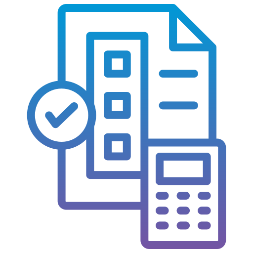 estimation Icône gratuit estimation Icône gratuit