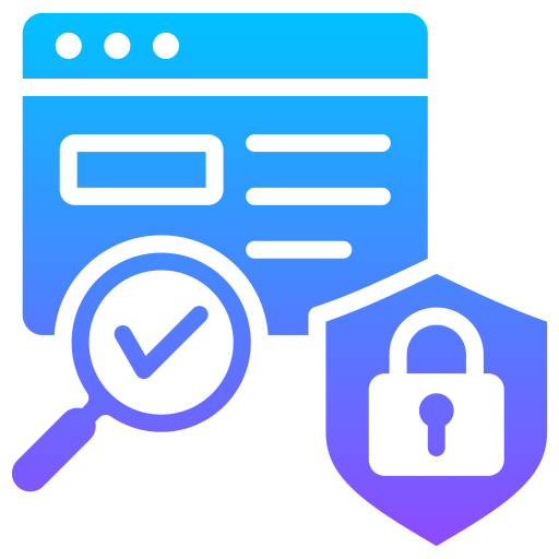 auditoría de seguridad icono gratis