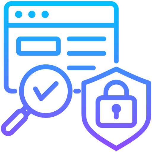 auditoría de seguridad icono gratis