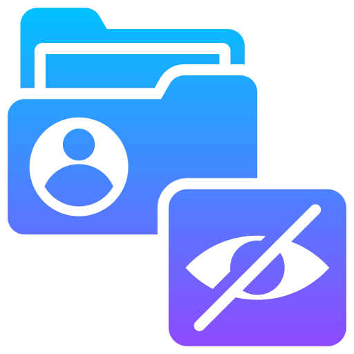 privacidad de datos icono gratis