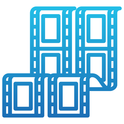 bande de film Icône gratuit