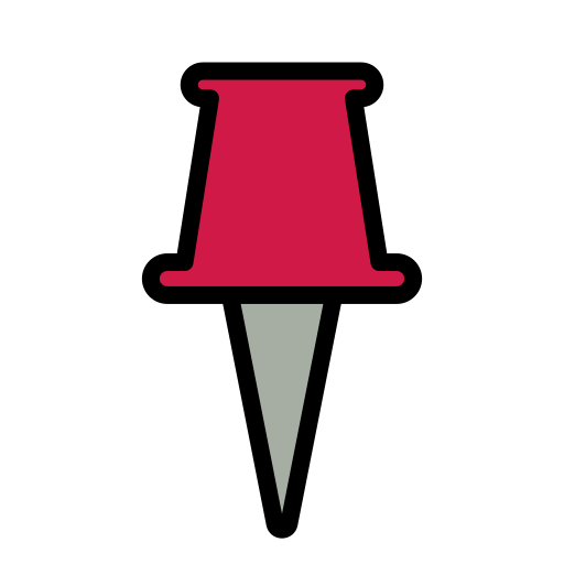 alfiler icono gratis