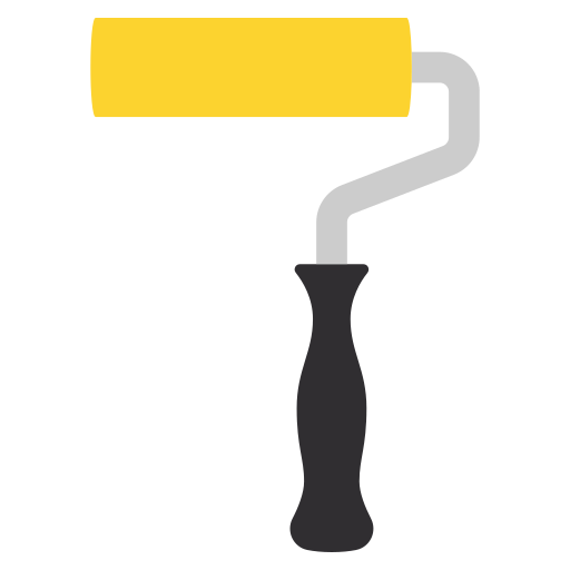 페인트 롤러 무료 아이콘