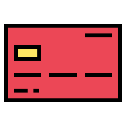 tarjeta de débito icono gratis