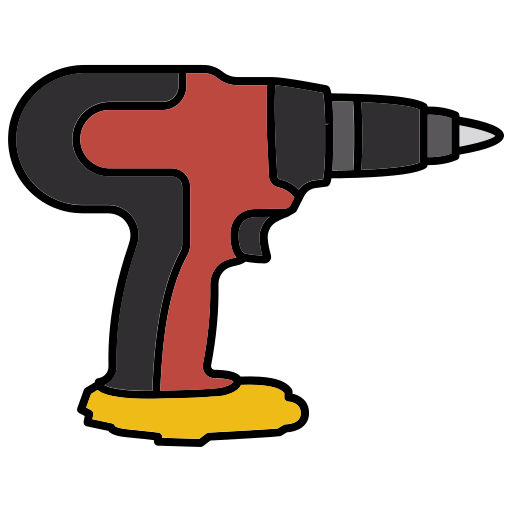 Power drill free icon