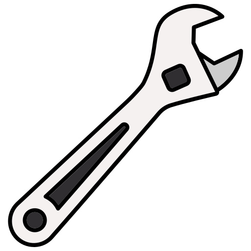 llave inglesa icono gratis