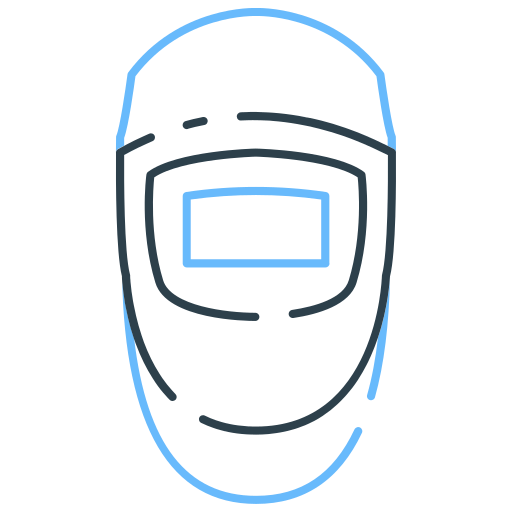 máscara de soldador icono gratis