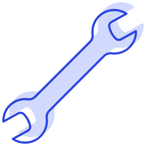 llave inglesa icono gratis