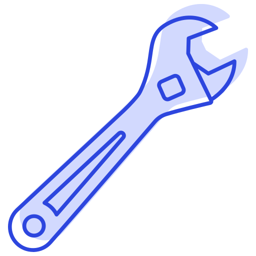 llave inglesa icono gratis