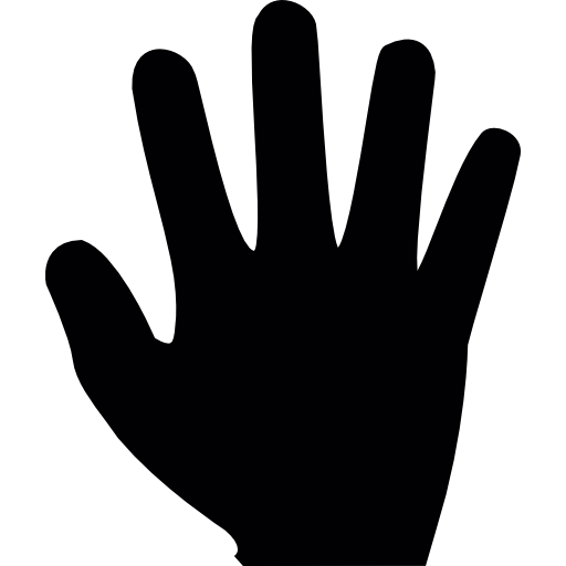 Five fingers free icon