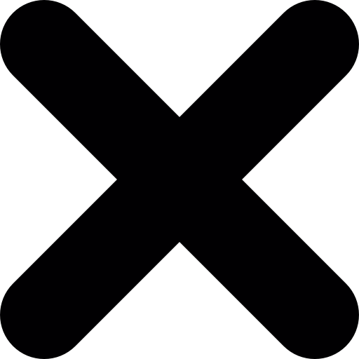 Грубый темный крест бесплатно иконка
