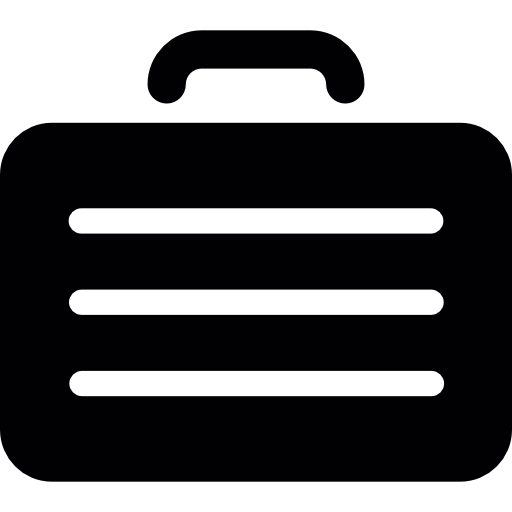 Прямоугольный портфель бесплатно иконка