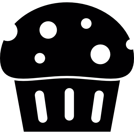 cupcake aus papier kostenlos Icon
