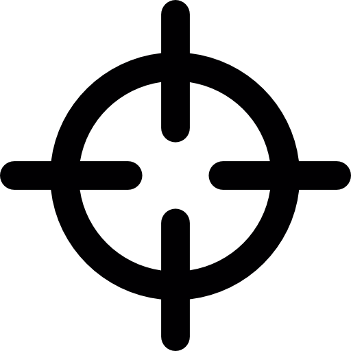 Gun Sight cursor – Custom Cursor