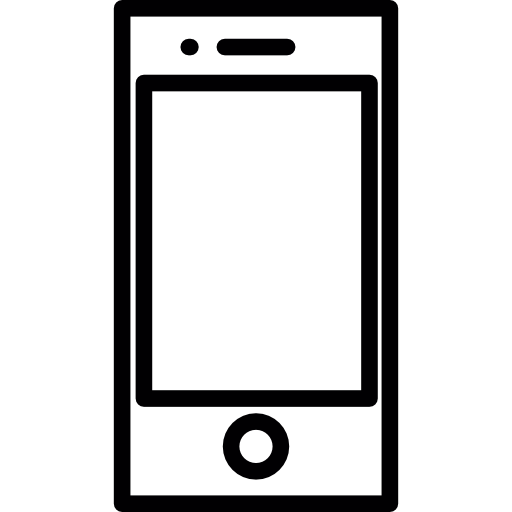 Мобильное устройство с сенсорным экраном бесплатно иконка