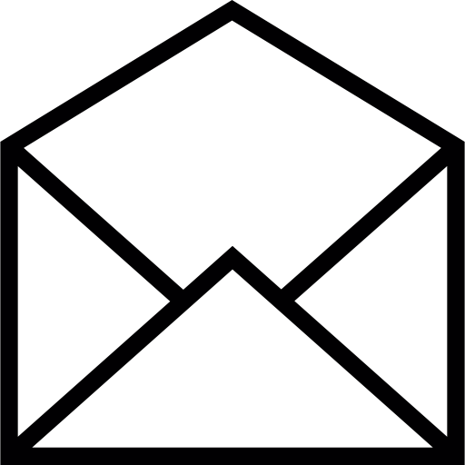 Ouvrir l'enveloppe de message - Icônes interface gratuites