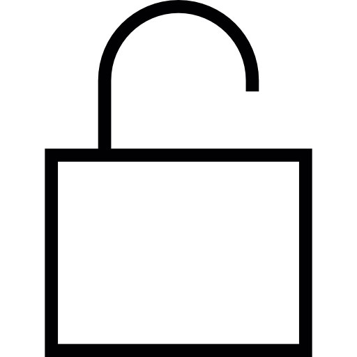 entsperrte sicherheit kostenlos Icon entsperrte sicherheit kostenlos Icon