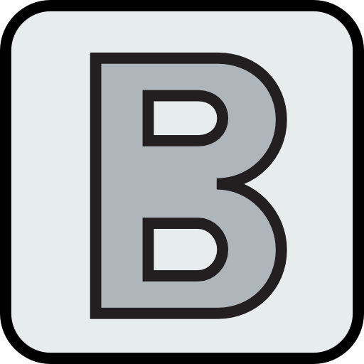 Bold - free icon
