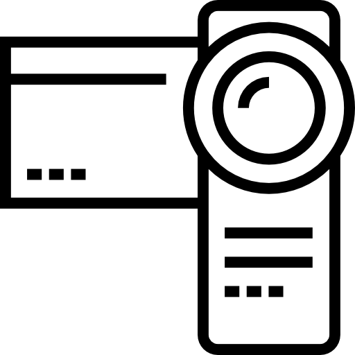 videocámara icono gratis