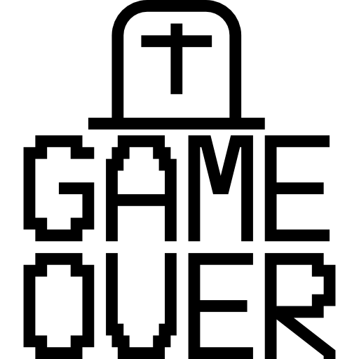 Game over free icon Game over free icon