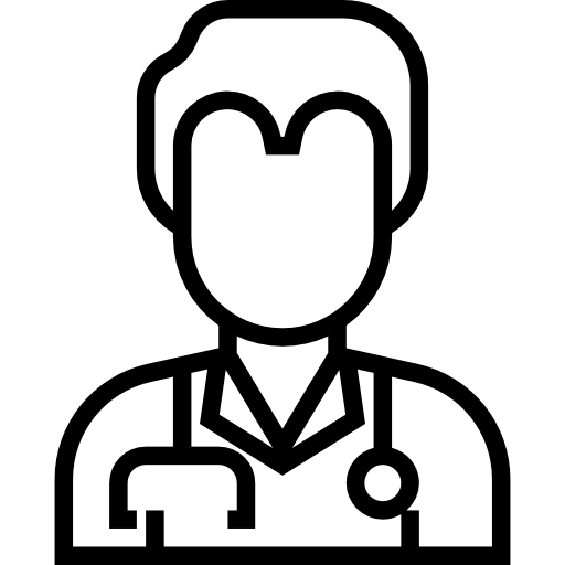 Doctor Meticulous Line icon