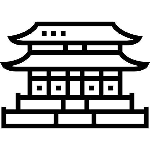 palacio gyeongbokgung icono gratis