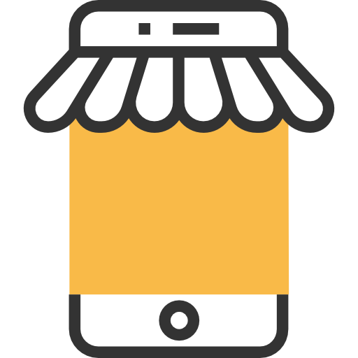 online mobile shop logo