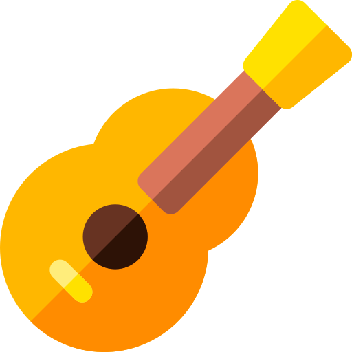 Guitarra acústica icono gratis