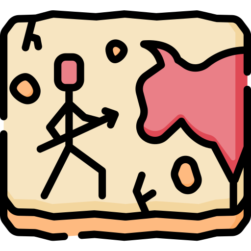 Cave painting icono gratis