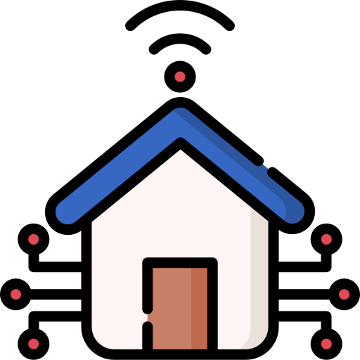 maison intelligente Icône gratuit maison intelligente Icône gratuit