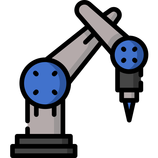 Industrial robot - free icon