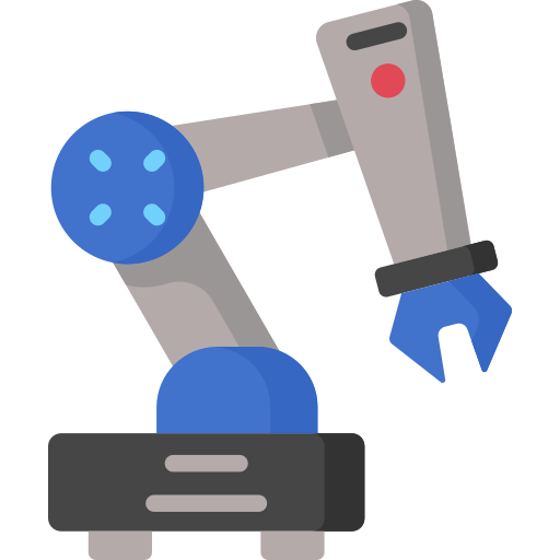 Industrial robot free icon Industrial robot free icon