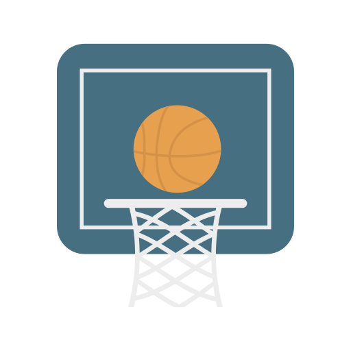 Basketball Dinosoft Flat icon
