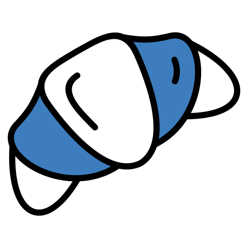 Croissant free icon