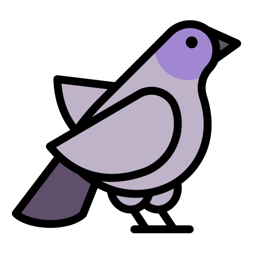 pájaro icono gratis