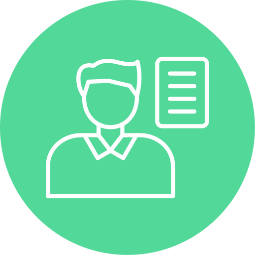 escritor icono gratis