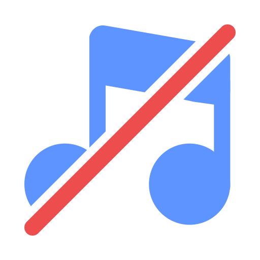 música apagada icono gratis